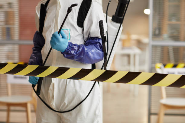 Professional Hoarding Cleanup technician working in Hebron, IL